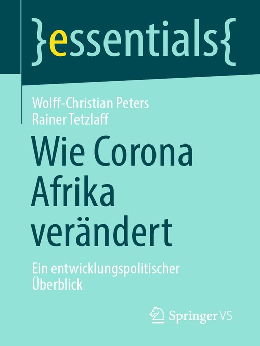 Title details for Wie Corona Afrika verändert by Wolff-Christian Peters - Available
